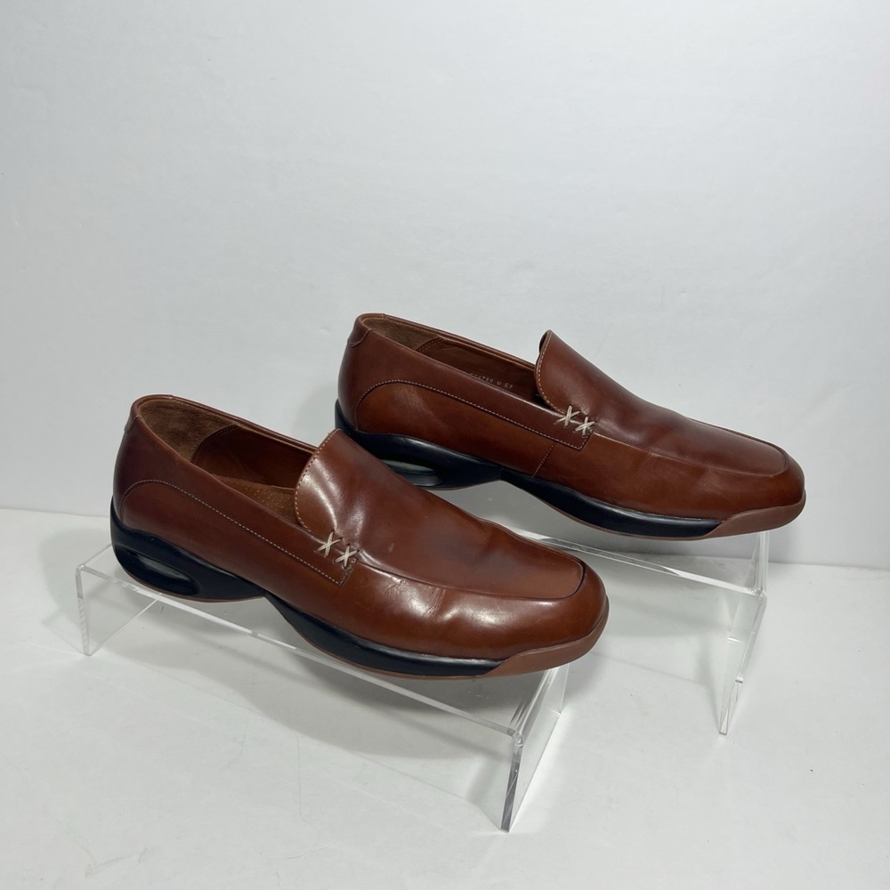 Cole Haan Santa Barbara Nike Air Brown and Black Mens Loafer size 11N - Picture 1 of 10